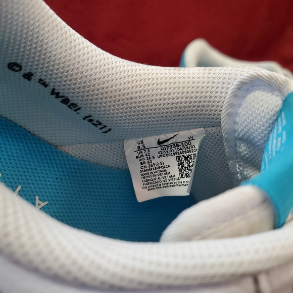 Nike Air Force 1 '07 Low Hare Space Jam Shoes - Picture 8 of 9